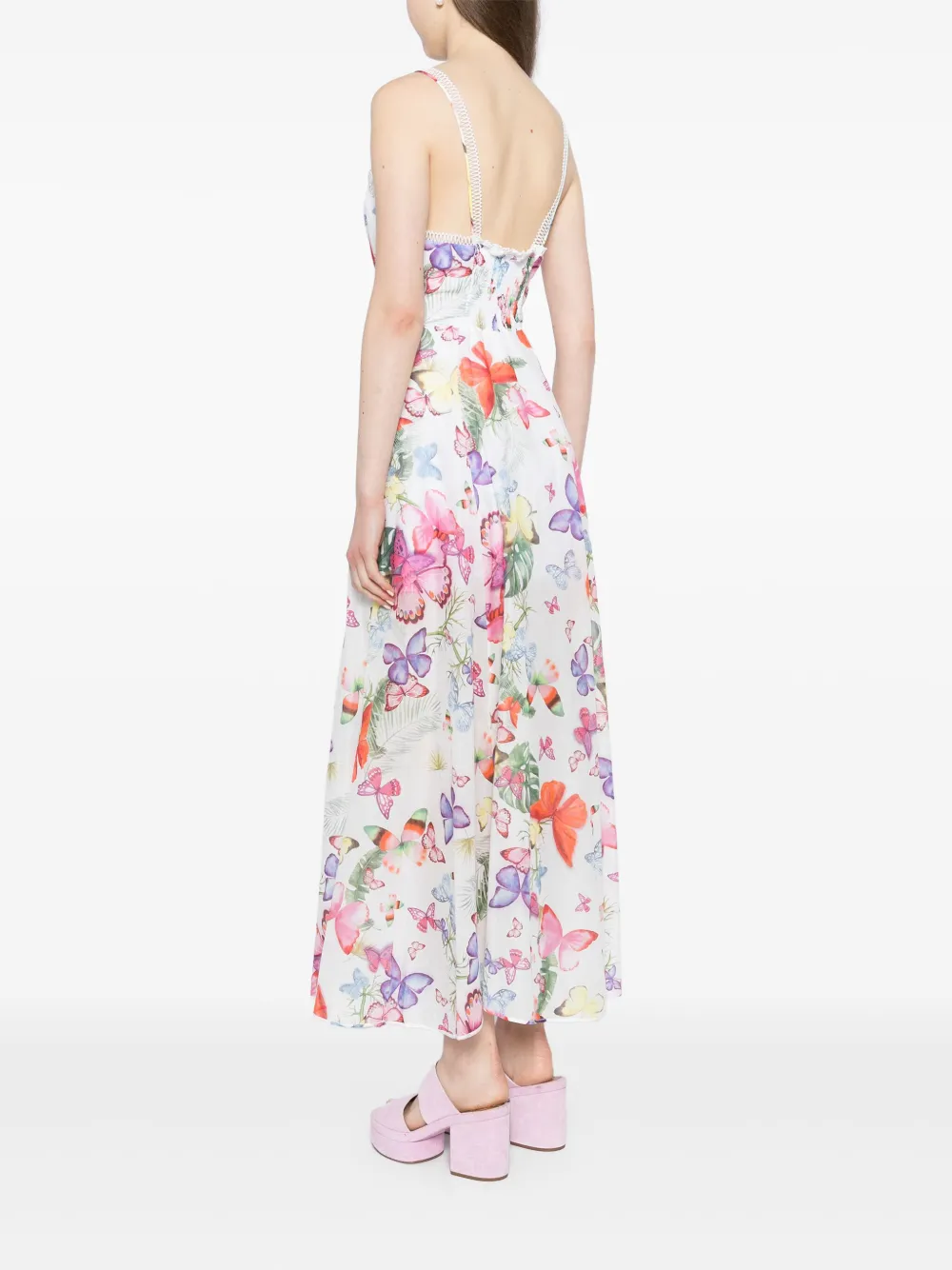 Charo Ruiz Ibiza Iraso maxi-jurk Wit