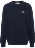 Autry logo-patch cotton sweatshirt - Blue