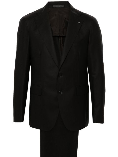 Tagliatore brooch-embellished suit Men