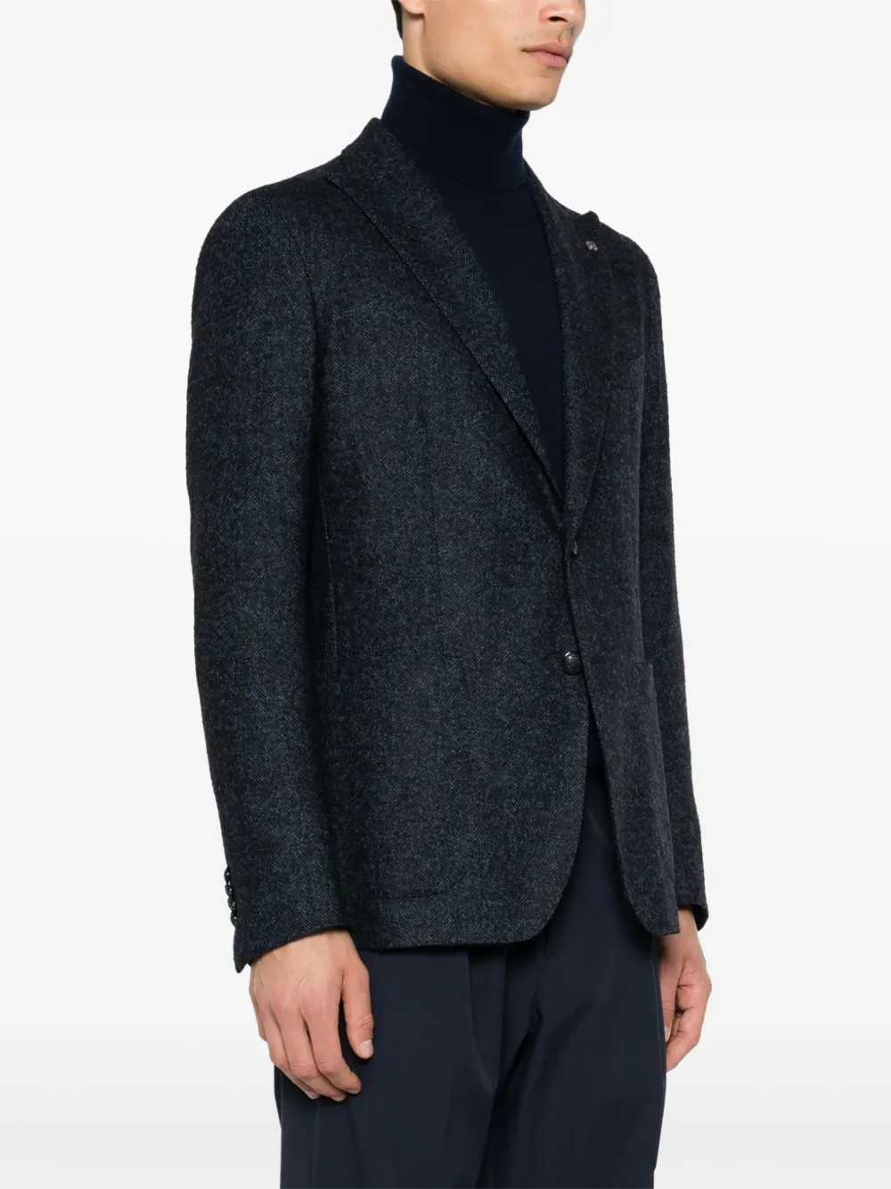 Tagliatore Men Man Single Breast Jacket In 蓝色
