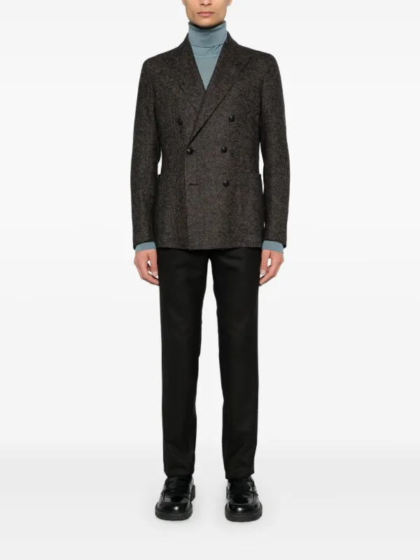 【関税込み】tagliatore MONTECARLO' BLAZER Tagliatore Montecarlo Blazer | Brown | FARFETCH