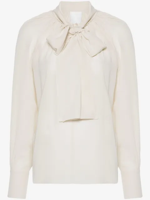 Givenchy 4G silk crepe blouse