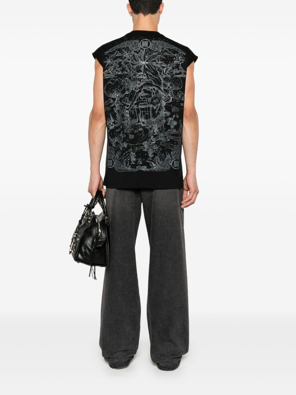 Givenchy Tanktop met print - Zwart