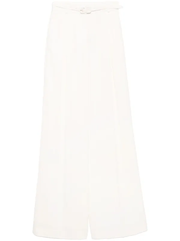 Gabriela Hearst Maura Trousers in Neutrals