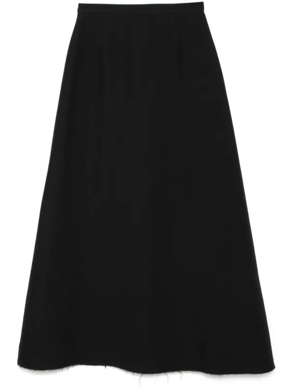 Gabriela Hearst Darrel Skirt in Black