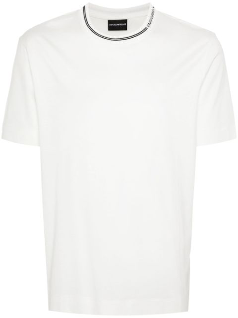 Emporio Armani logo-collar T-shirt Men