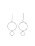 ISABEL MARANT embellished brass earrings - Silver