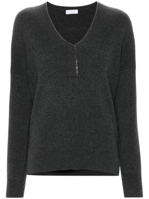 Brunello Cucinelli Monili chain detail sweater Women