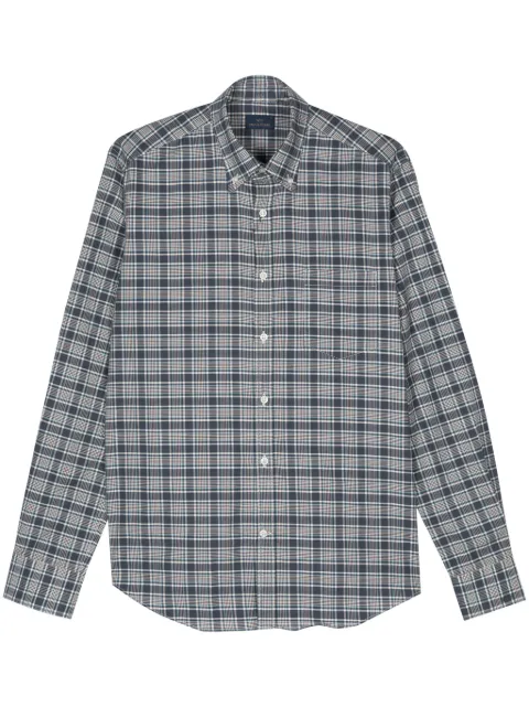 Paul & Shark camisa con cuadros estampados