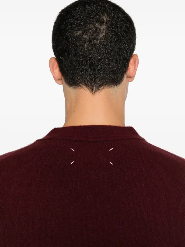 Maison Margiela ウール カーディガン | レッド | FARFETCH JP Maison Margiela ウール カーディガン | レッド | FARFETCH JP