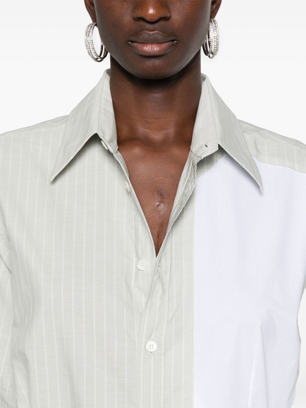 MM6 Maison Margiela striped shirt Women