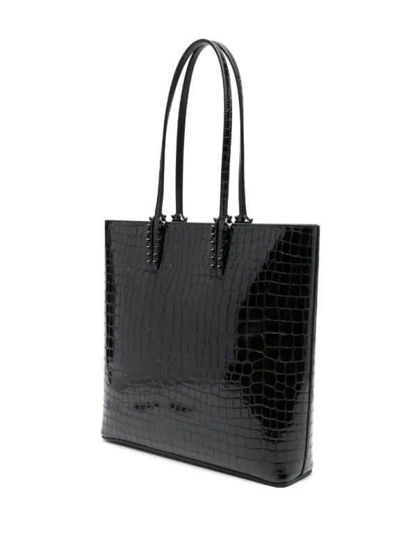 【関税込み】CHRISTIAN LOUBOUTIN CABATA' CLUTCH CHRISTIAN LOUBOUTIN Cabata studded textured-leather clutch