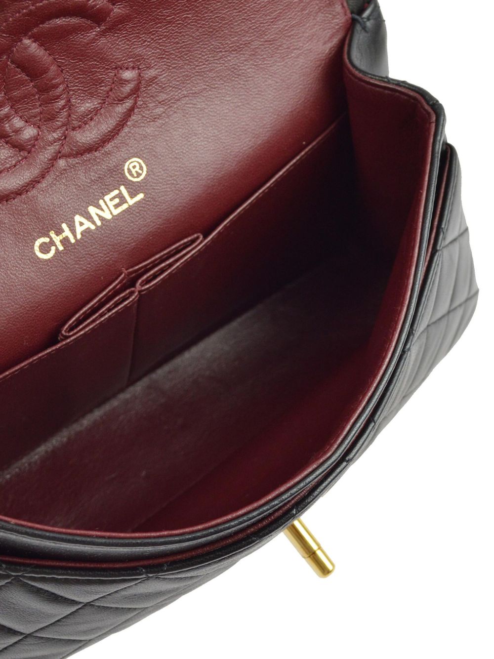 Affordable HOT SALE CHANEL 1997 Classic Double Flap small shoulder bag Women