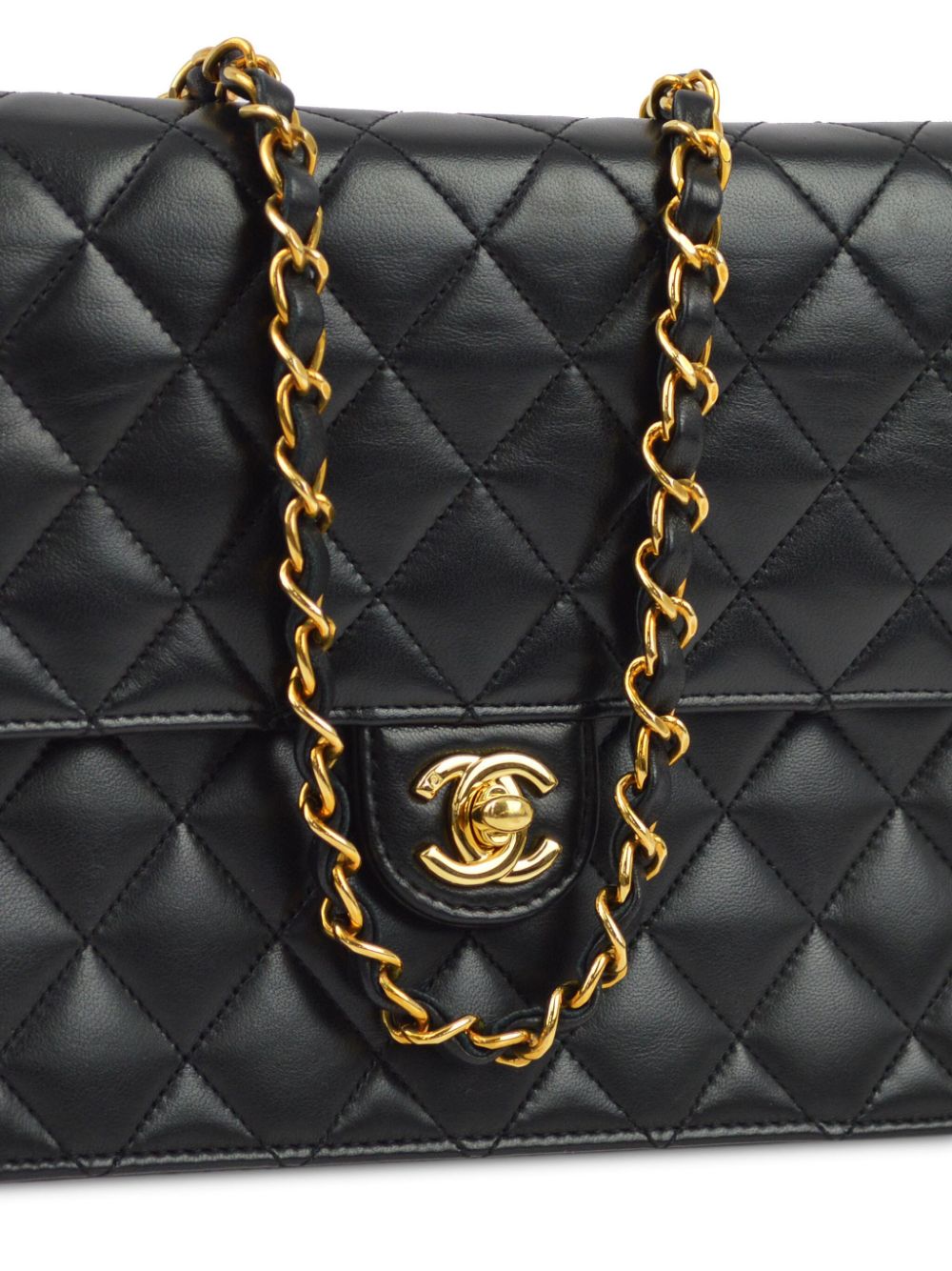 CHANEL 2006 CC turn-lock diamond-quilted shoulder bag Women