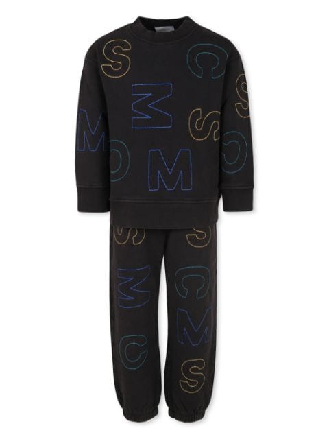 Stella McCartney Kids traje deportivo con logo