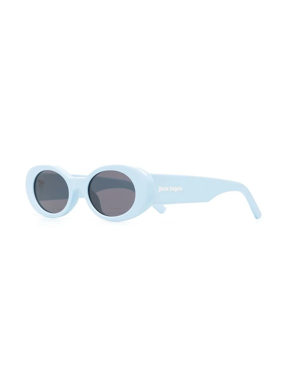 Palm Angels Eyewear Spirit zonnebril met ovaal montuur Blauw