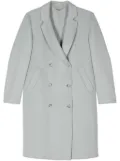 Seventy double-breasted long coat - Green