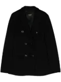 Seventy double-breasted blazer - Black