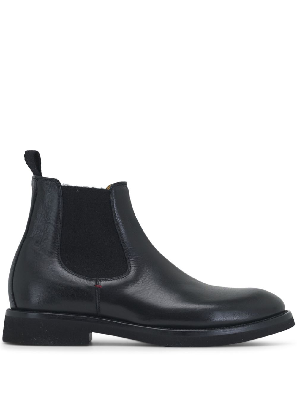 Kiton Stiefel mit runder Kappe - Schwarz