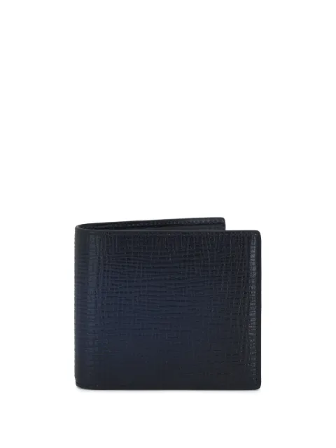 Santoni cartera con logo en relieve