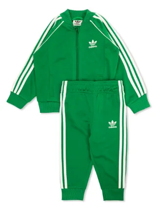 Adidas Kids Adicolour SST Track Suit Green FARFETCH CA