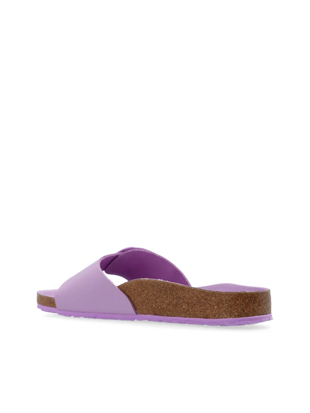 Birkenstock Madrid big-buckle patent-leather sandals Purple