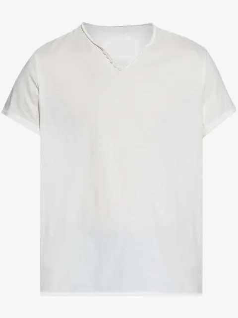 Zadig&Voltaire playera con cuello henley
