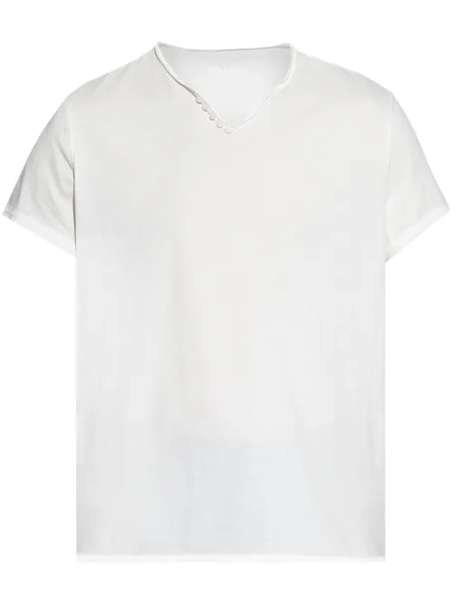 T-shirt en coton à col tunisien - Zadig&Voltaire - Modalova