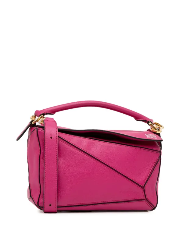 Loewe Pre-Owned 2014-2023 Small Puzzle Bag Satchel | Pink