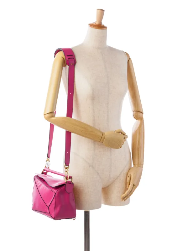 Loewe Pre-Owned 2014-2023 Small Puzzle Bag Satchel | Pink