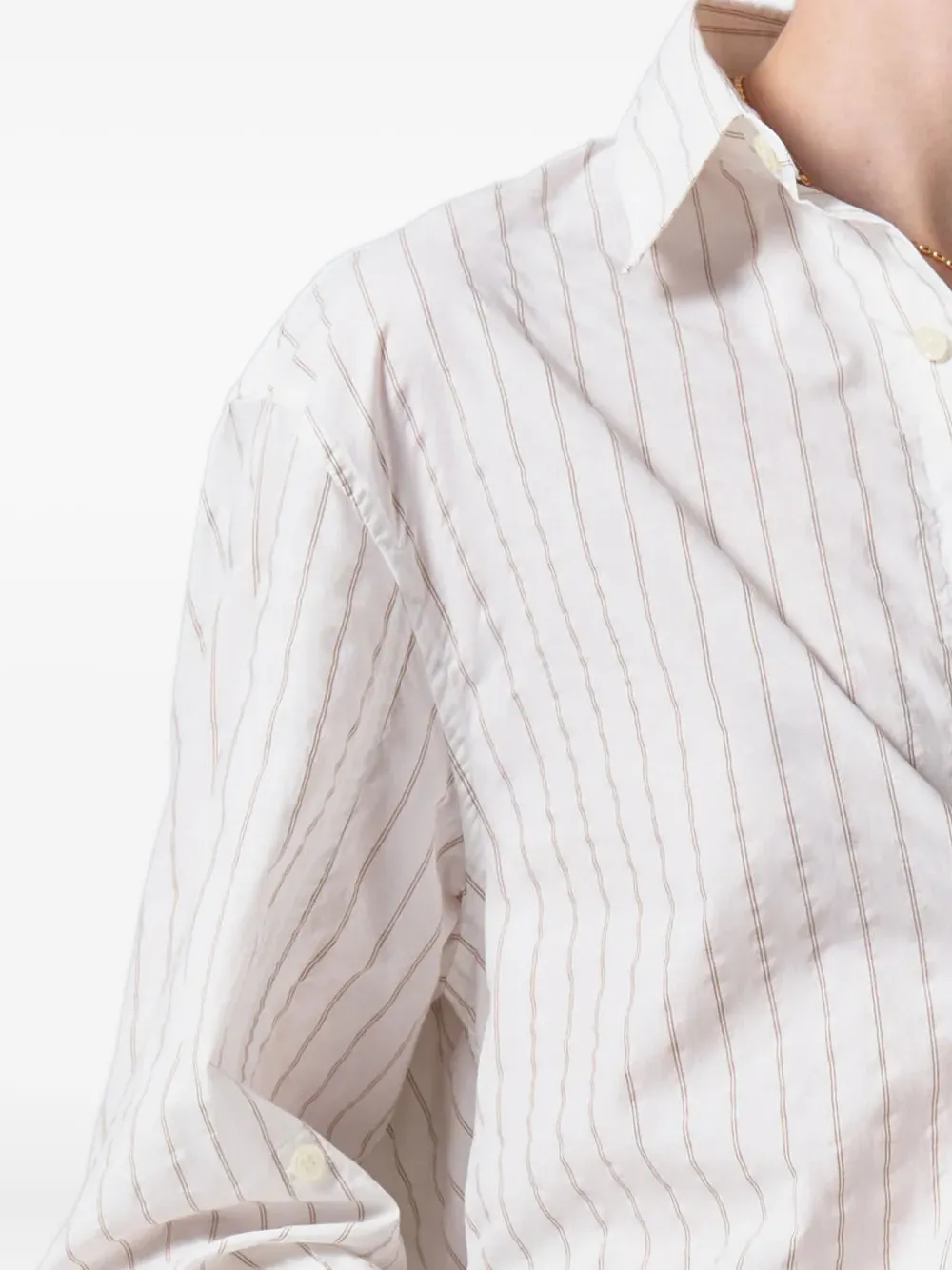 Citizens of Humanity Kayla stripe-pattern shirt Wit
