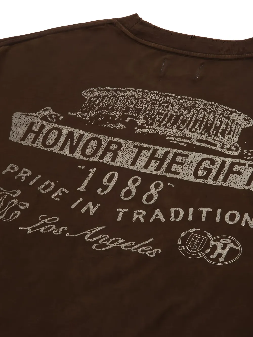 Honor The Gift stadium-print T-shirt Bruin