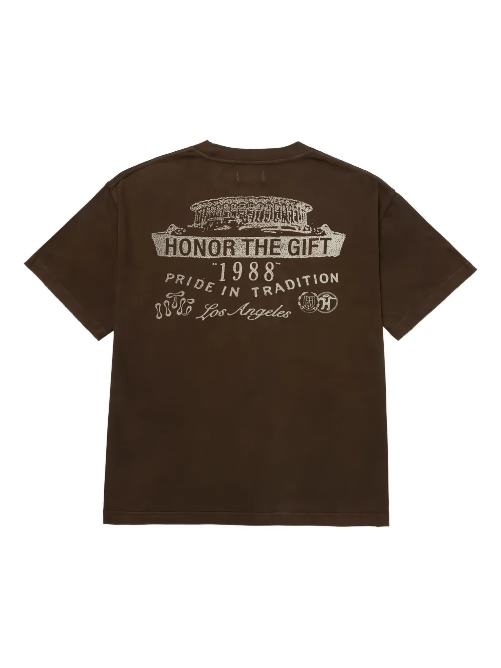 Honor The Gift stadium-print T-shirt Bruin