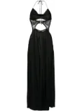 NEVER FULLY DRESSED Santal maxi dress - Black