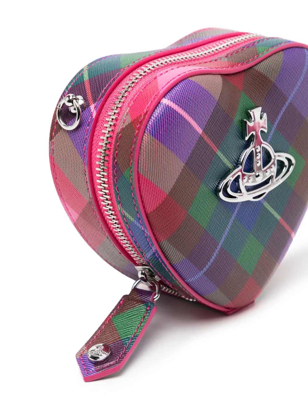 Vivienne Westwood Hartvormige crossbodytas Roze