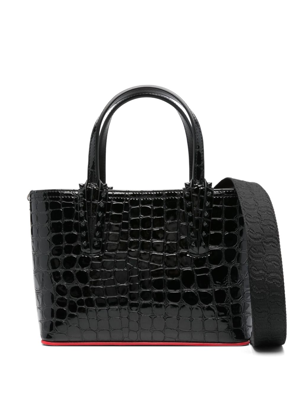 Christian Louboutin Mini Cabata Tote Bag | Black | FARFETCH