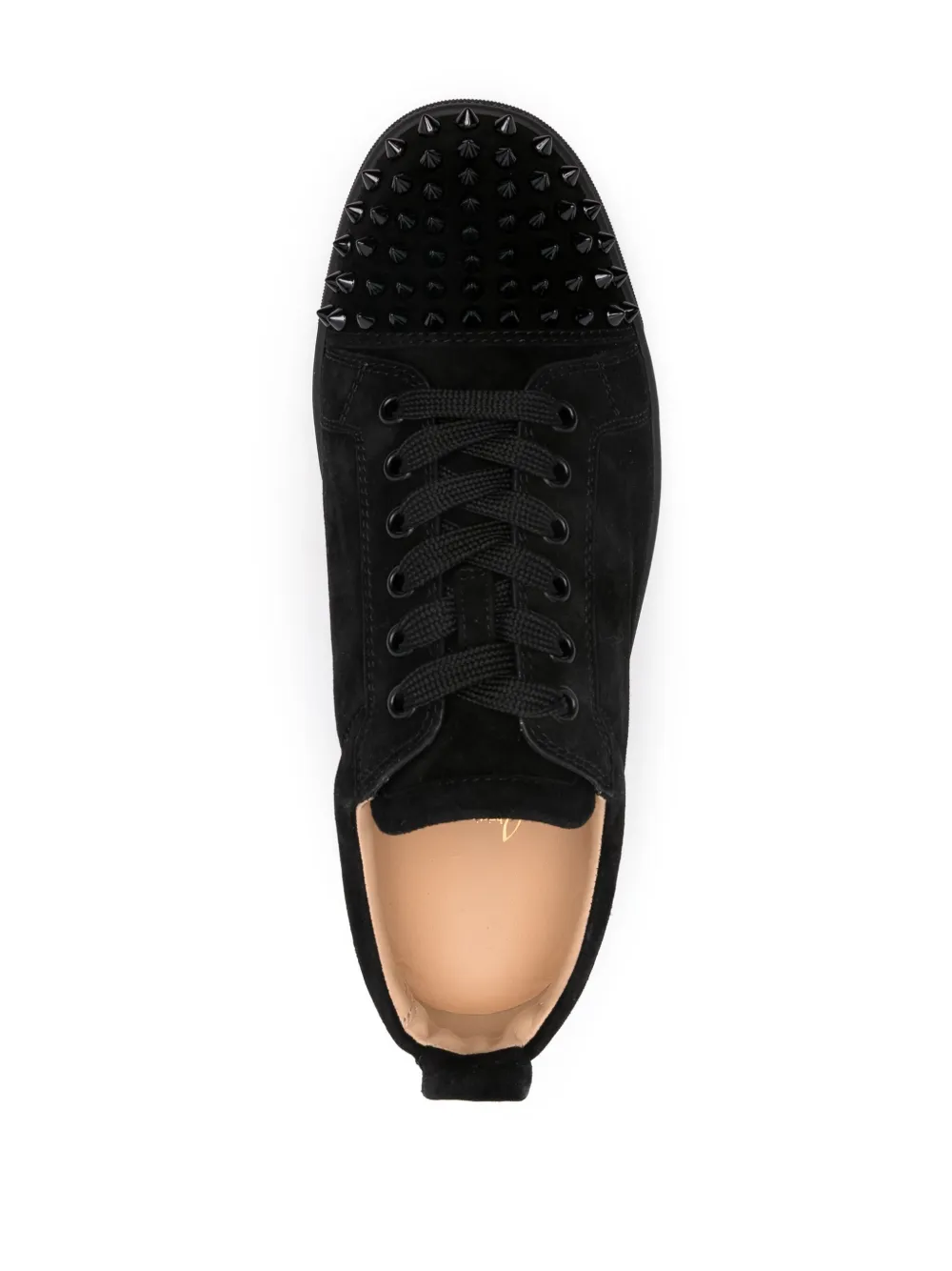 Christian Louboutin Louis Junior Spikes Sneakers | Black