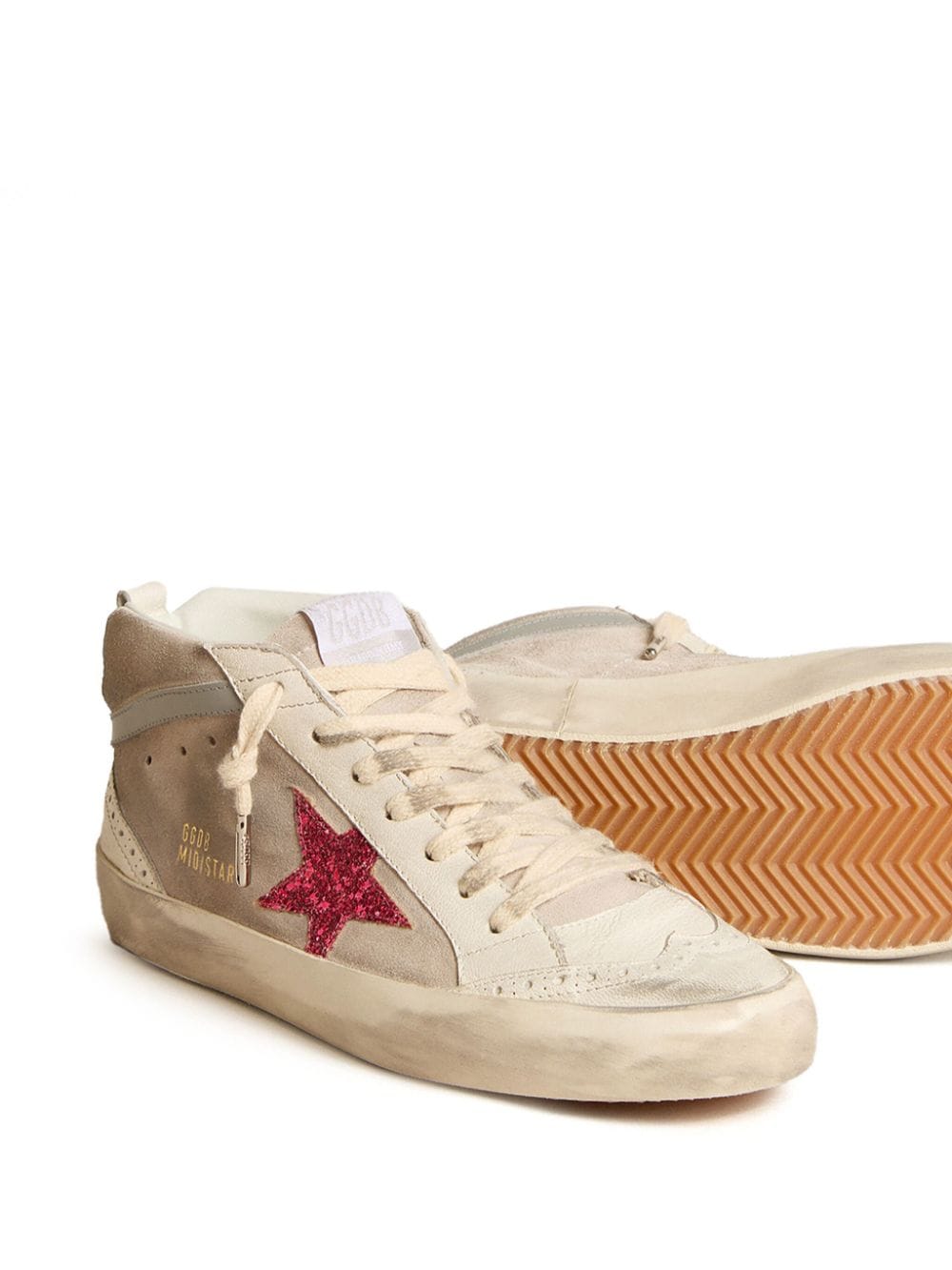 Golden Goose Mid Star sneakers - Beige