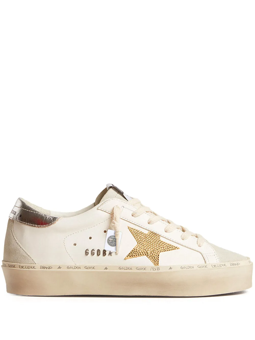 Gold sneakers with stars store