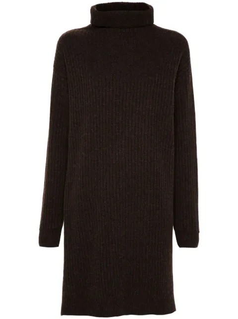 LEMAIRE chunky-knit wool midi dress