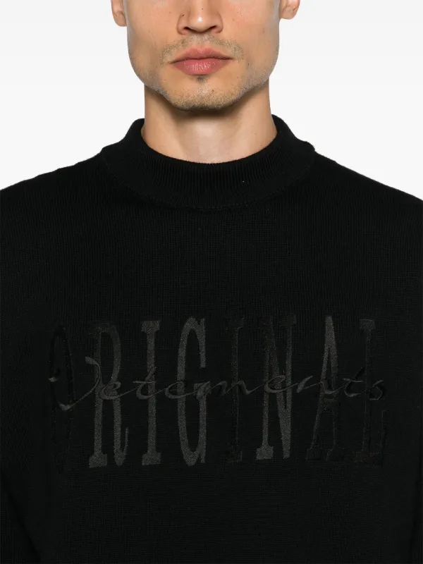 VETEMENTS Original セーター | ブラック | FARFETCH JP