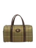 Burberry Pre-Owned 1990-2000s Mega Check duffle bag - Green