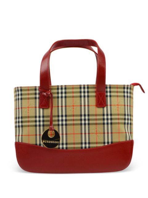 Burberry 1990-2000s House Check tote bag Women