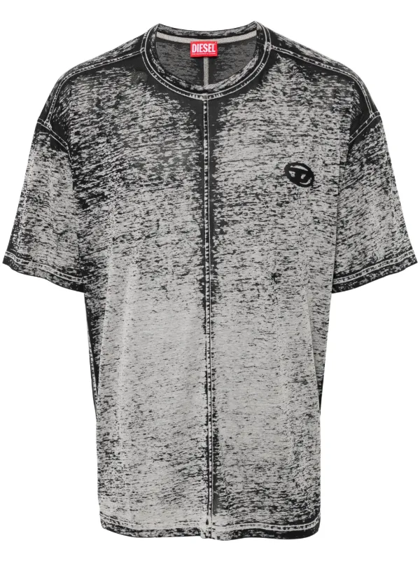 【DIESEL】T-Boxt-Dev Diesel Gray T-Boxt-Dev Relaxed Fit T-shirt Diesel