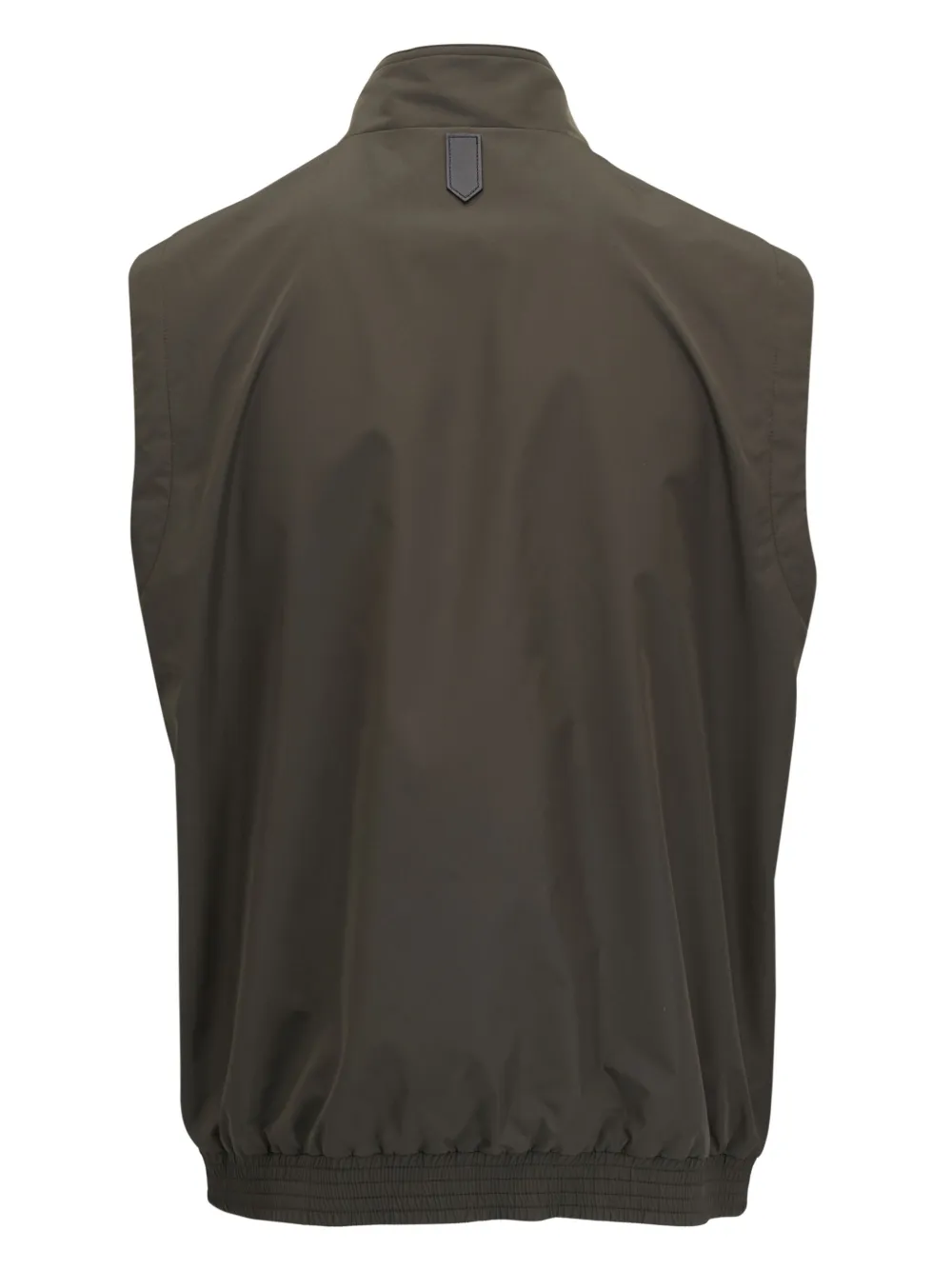 Canali Bodywarmer met rits - Groen