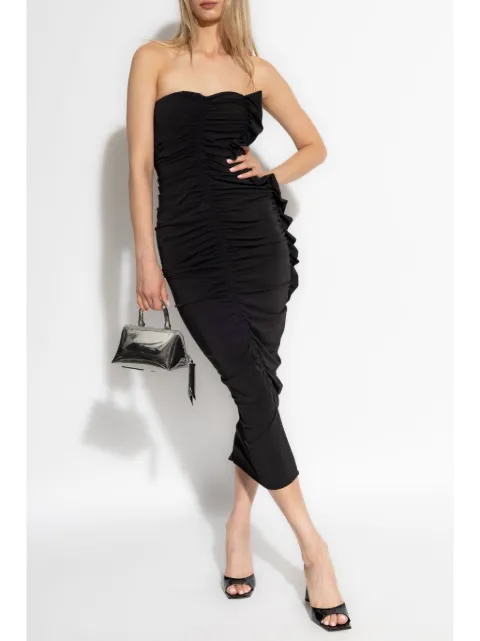 The Attico ruched midi dress 248WCM153A014 - 1
