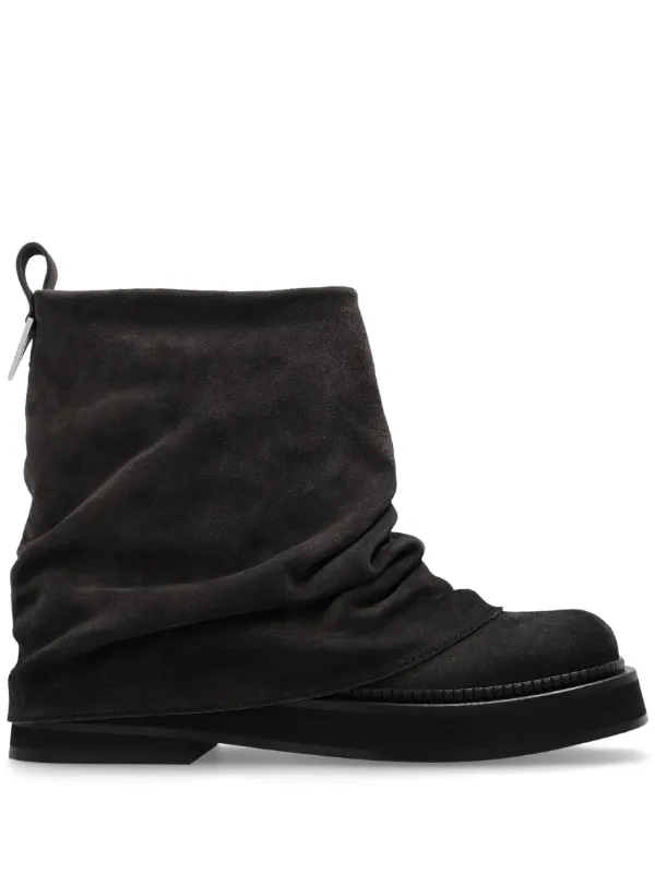 【THE ATTICO】''MINI ROBIN'' BLACK COMBAT BOOT Mini Robin'' black combat boot for Women | THE ATTICO®