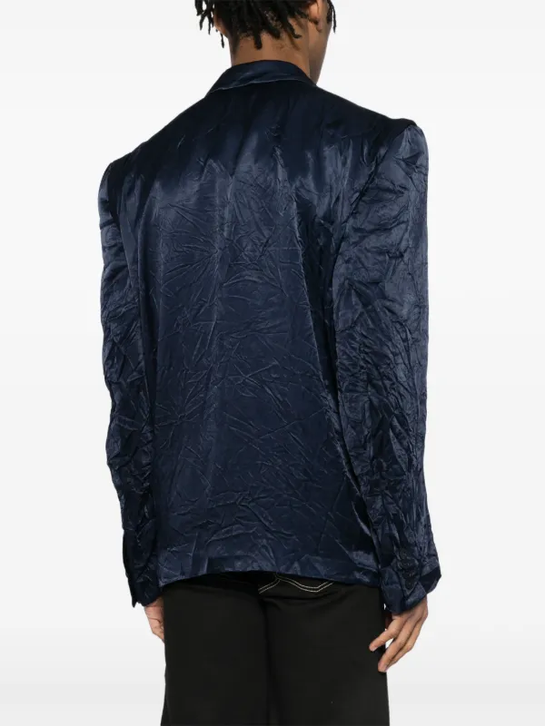 極美品 BALENCIAGAネクタイ England製 極上ウール ダブルスーツ 370bd51518ef43f3071f9f8d8ccb00