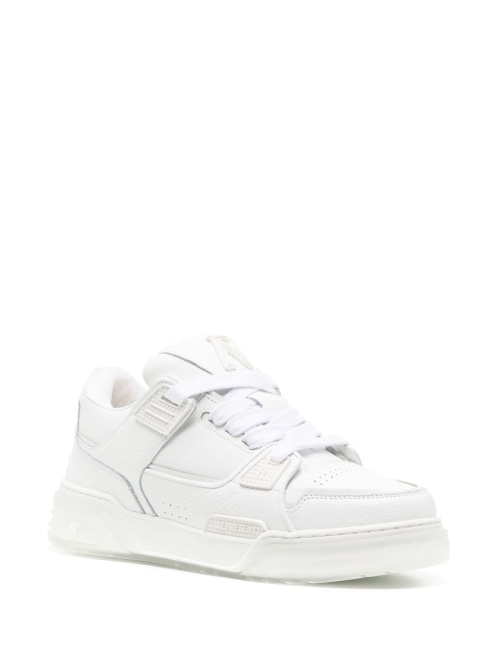 Shop Represent Studio Sneakers In White