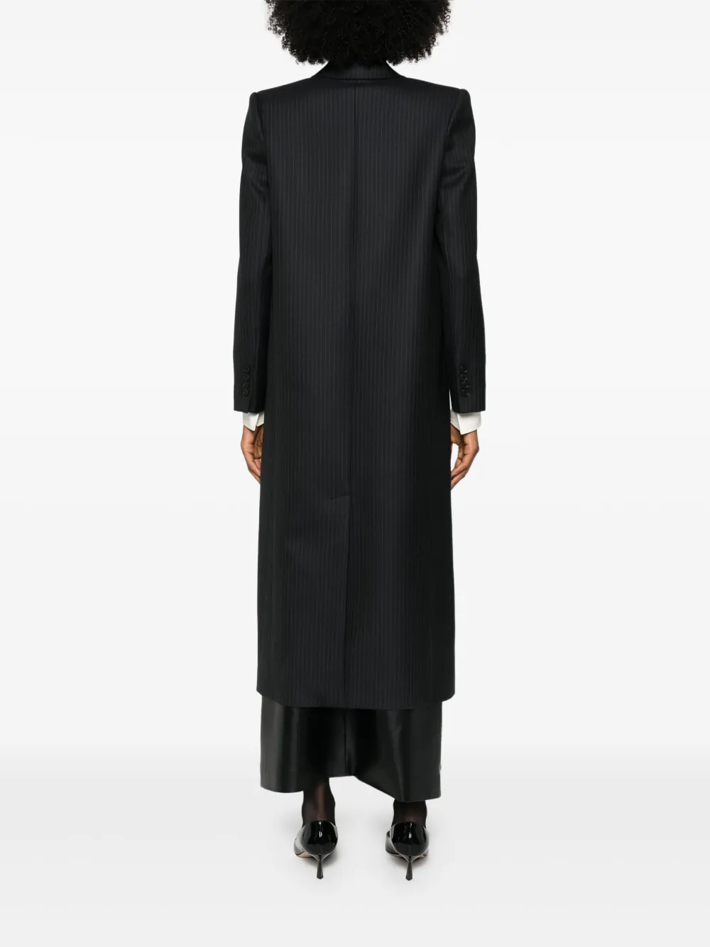 Alexander McQueen Jas met krijtstreep Zwart